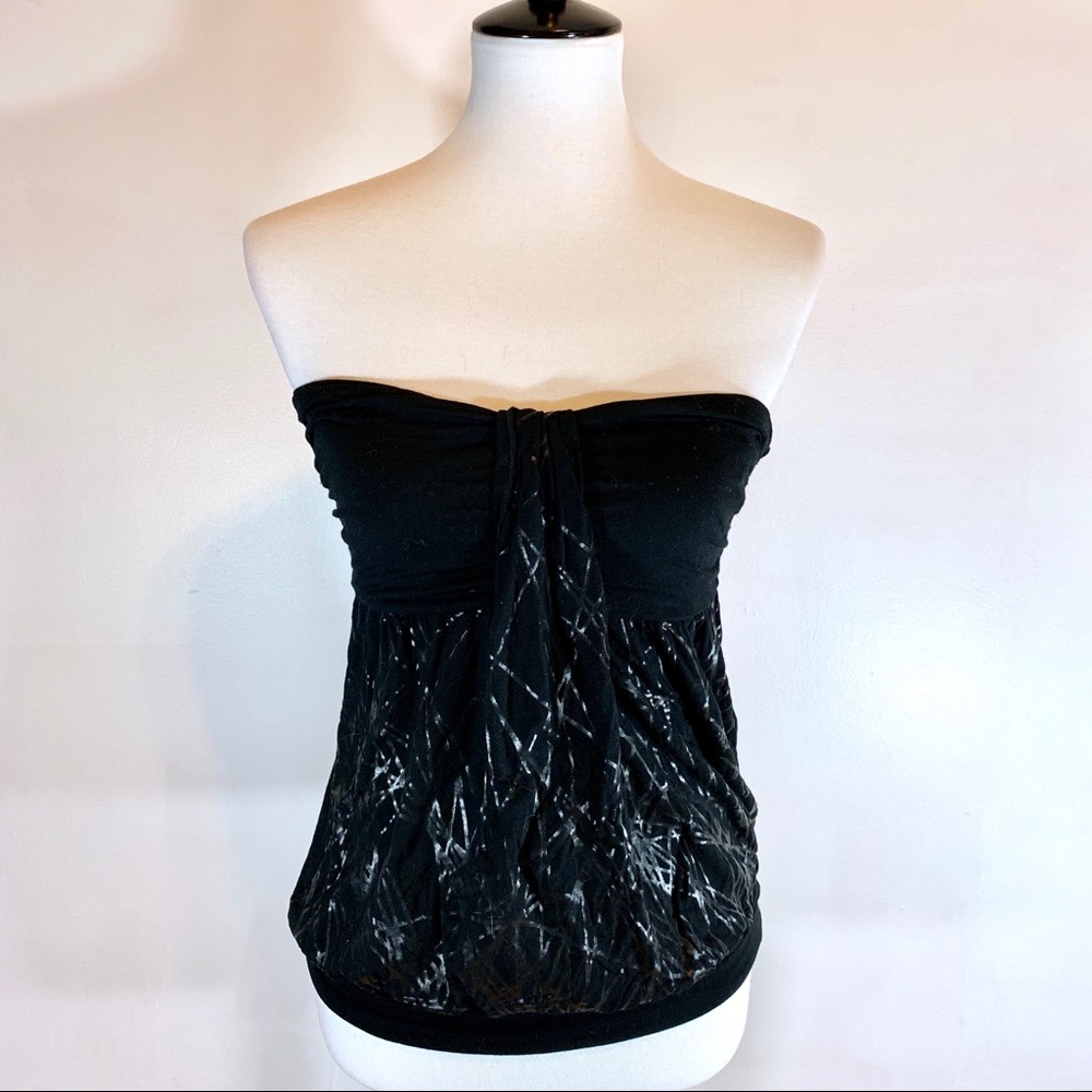 Black tube top